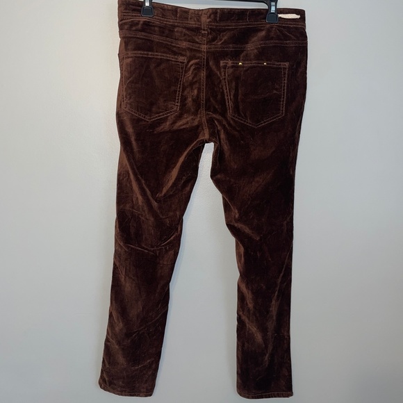 EUC Anthropologie Pilcro & the Letterpress Velvet Velour Ankle Pants Size 31 - Picture 8 of 8